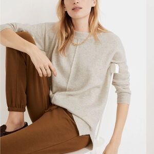 Madewell Women's Soft Heather Gray Sweater